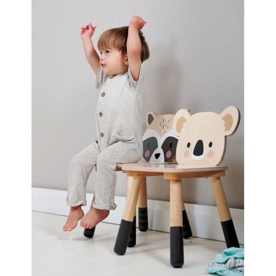 Accessories Little Dreamers | Tenderleaf Forest Racoon Chair