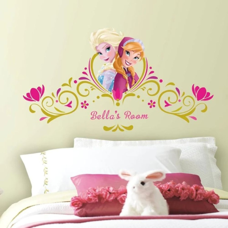 Accessories Little Dreamers | Disney Frozen Spring Time Wall Decals With Personalization