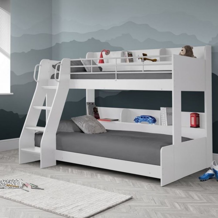 Kids Rooms Little Dreamers | Domino Triple Sleeper - White