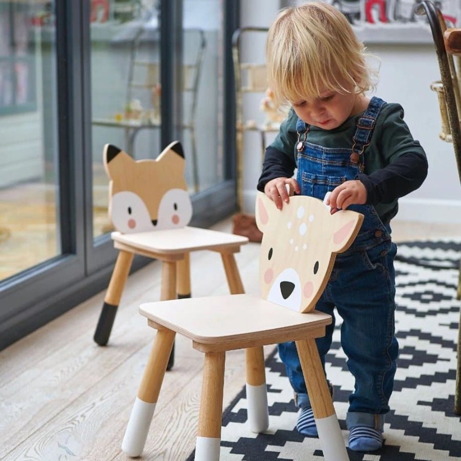 Accessories Little Dreamers | Tenderleaf Forest Deer Chair