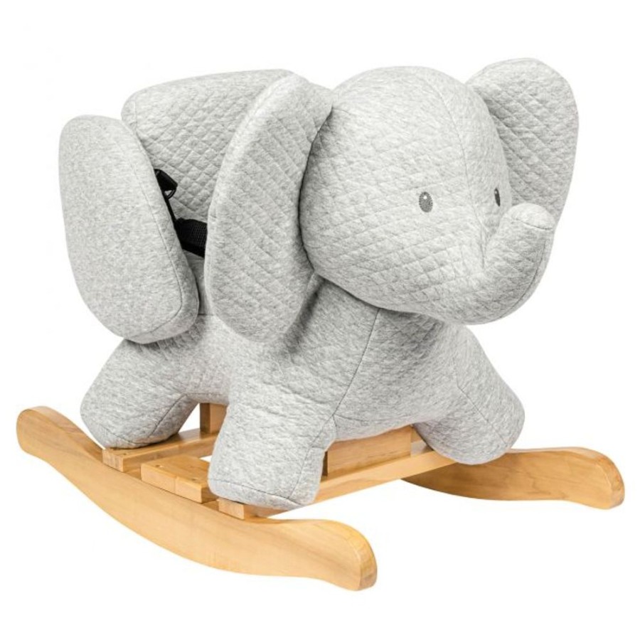 Wooden Toys Little Dreamers | Nattou Rocker Tembo The Elephant