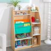 Accessories Little Dreamers | Kidkraft Pocket Storage Bookshelf - Natural