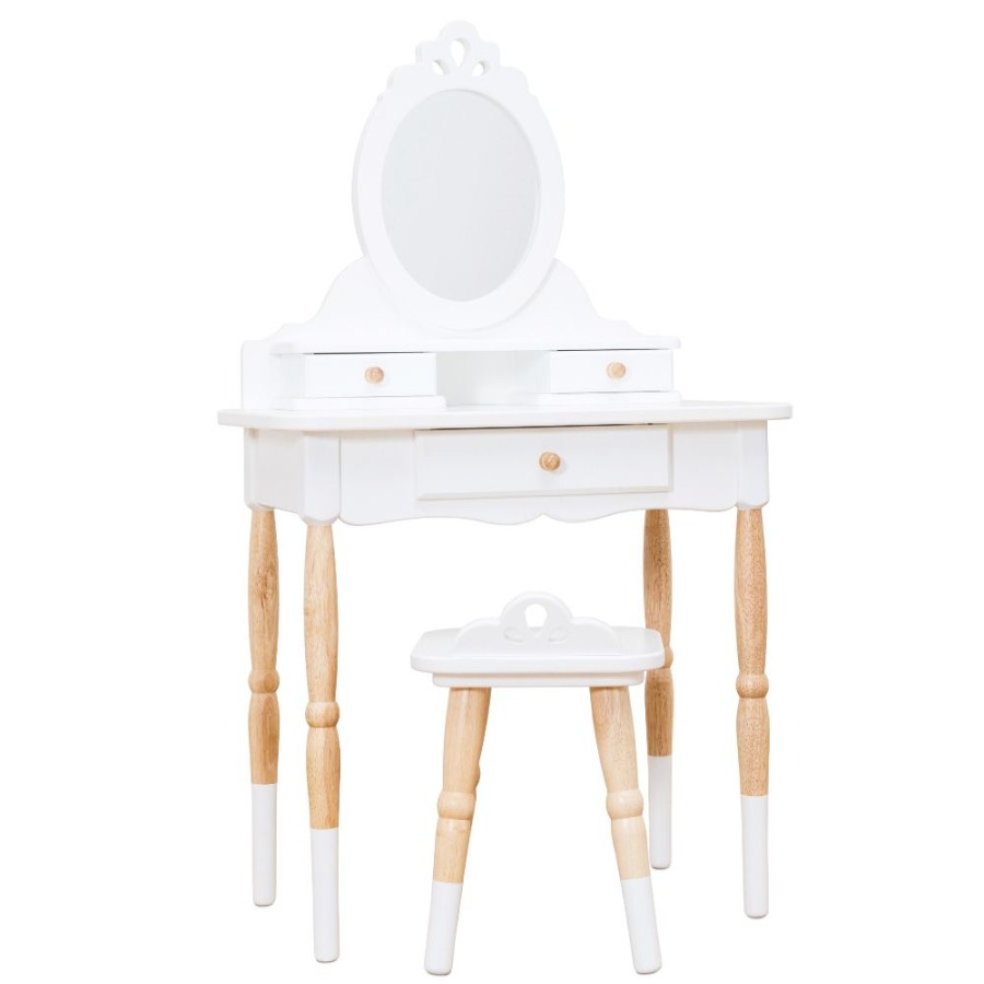 Wooden Toys Little Dreamers | Le Toy Van Vanity Table With Stool