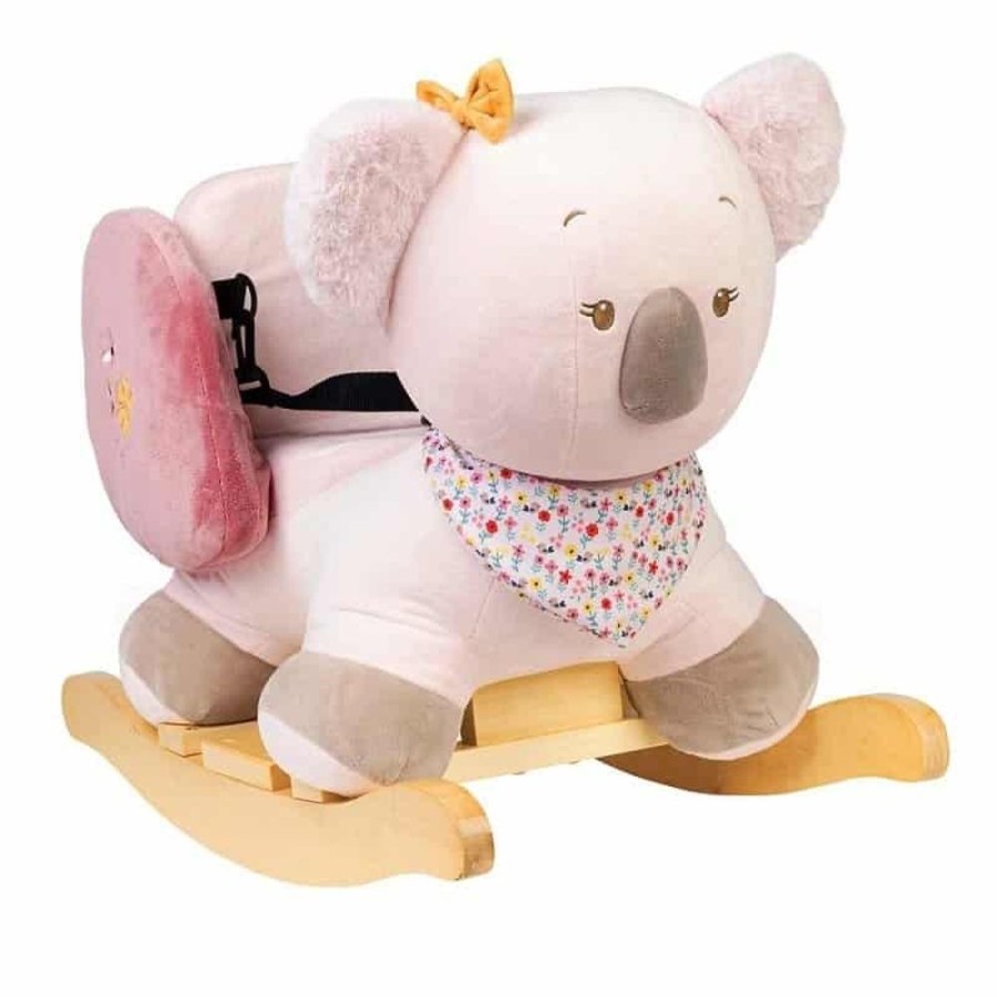 Wooden Toys Little Dreamers | Nattou Rocker Iris The Koala