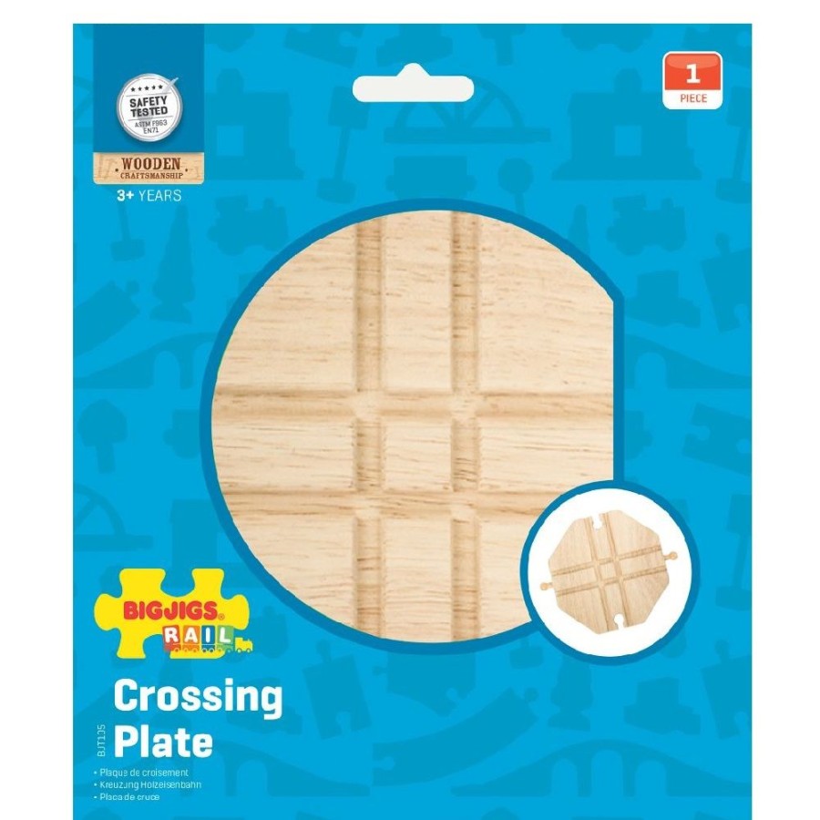 Wooden Toys Little Dreamers | Bigjigs Crossing Plate