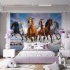 Accessories Little Dreamers | Walltastic Wild Horses Wall Mural