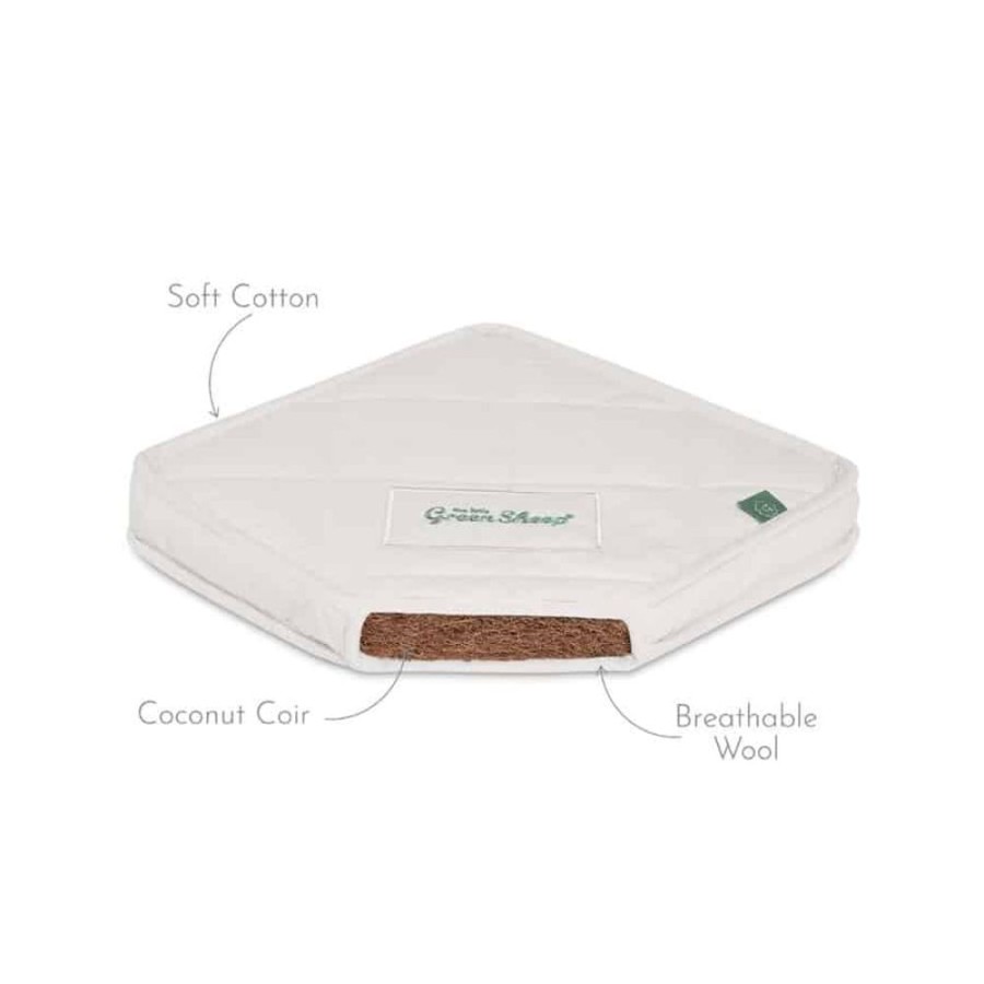 Accessories Little Dreamers | Natural Mattress To Fit Next To Me Crib 83X50Cm