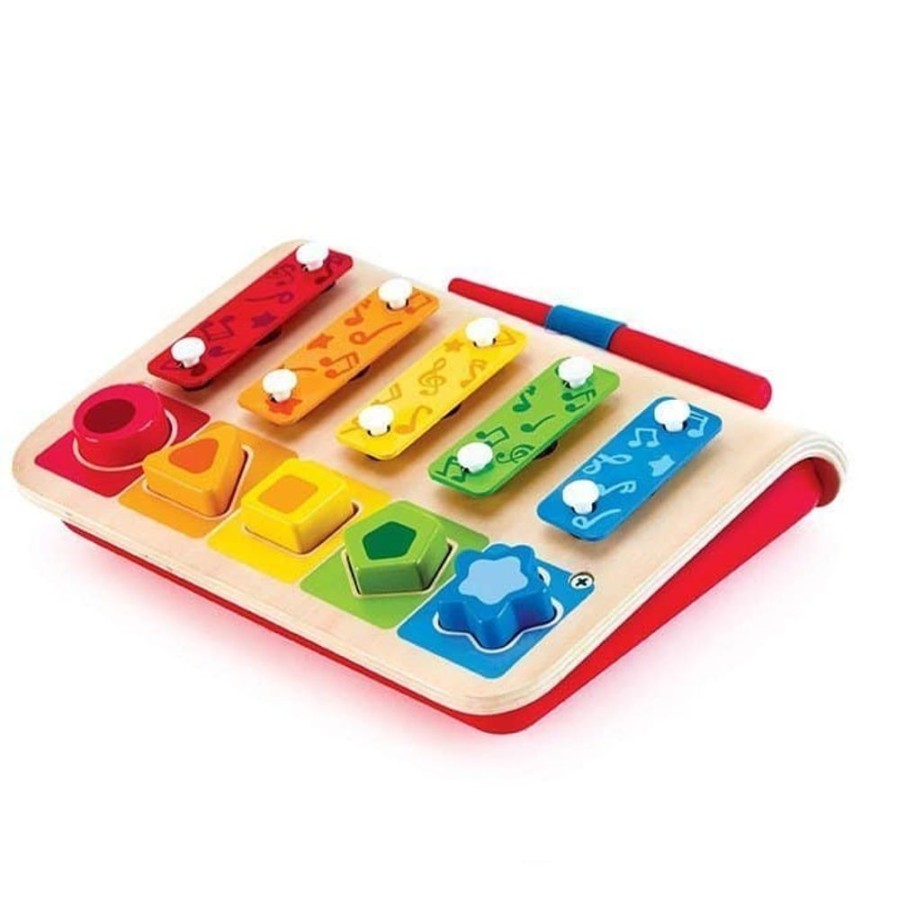 Wooden Toys Little Dreamers | Hape My First Shape Sorter Xylophone & Piano