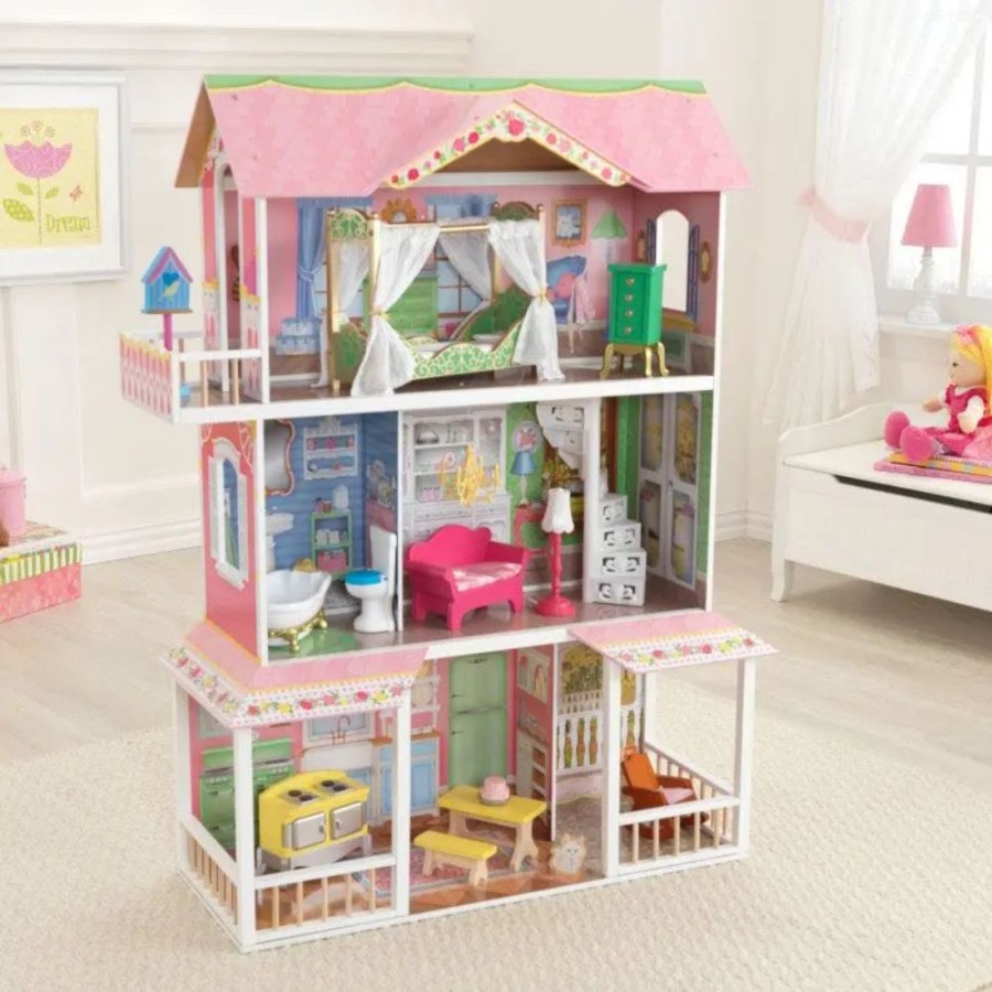 Wooden Toys Little Dreamers | Kidkraft Sweet Savannah Dollhouse