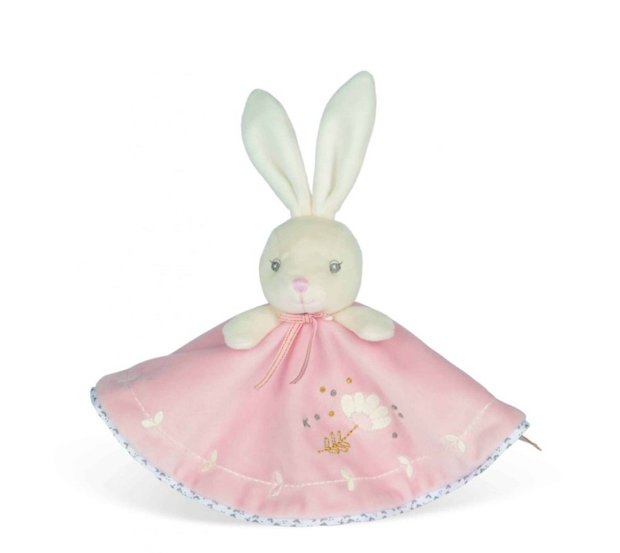 Gifts Little Dreamers | Kaloo Round Doudou Rabbit Pink