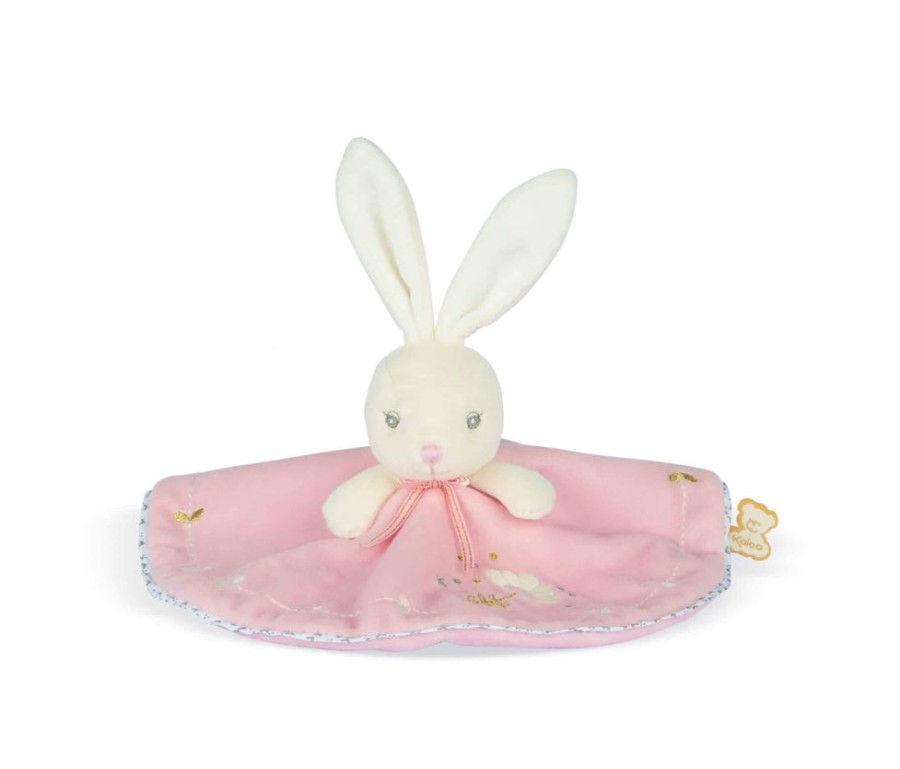 Gifts Little Dreamers | Kaloo Round Doudou Rabbit Pink