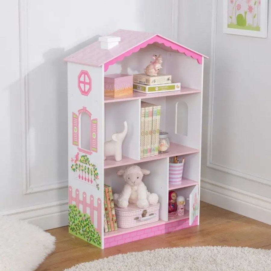 Wooden Toys Little Dreamers | Kidkraft Dollhouse Cottage Bookcase