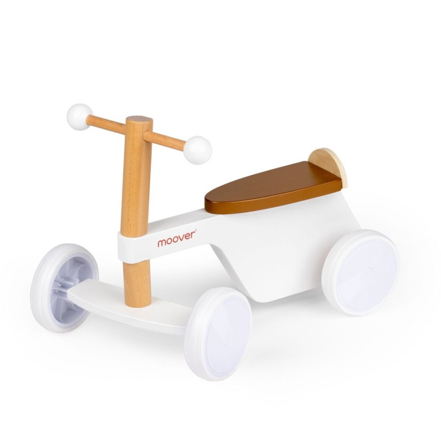 Wooden Toys Little Dreamers | Moover Bike - White