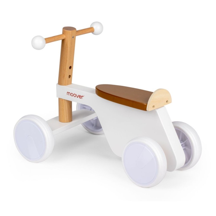 Wooden Toys Little Dreamers | Moover Bike - White