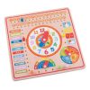 Wooden Toys Little Dreamers | Calendar, Clock, Days & Months Boards