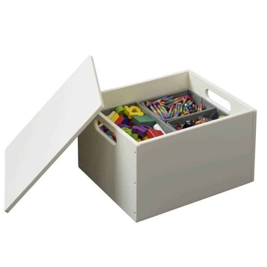 Wooden Toys Little Dreamers | Tidy Books Sorting Box - Soft White