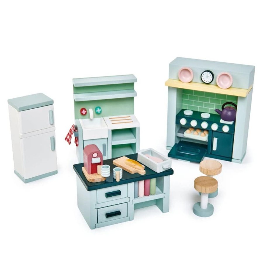 Wooden Toys Little Dreamers | Tenderleaf Toys Dolls House Kitchen Furniture