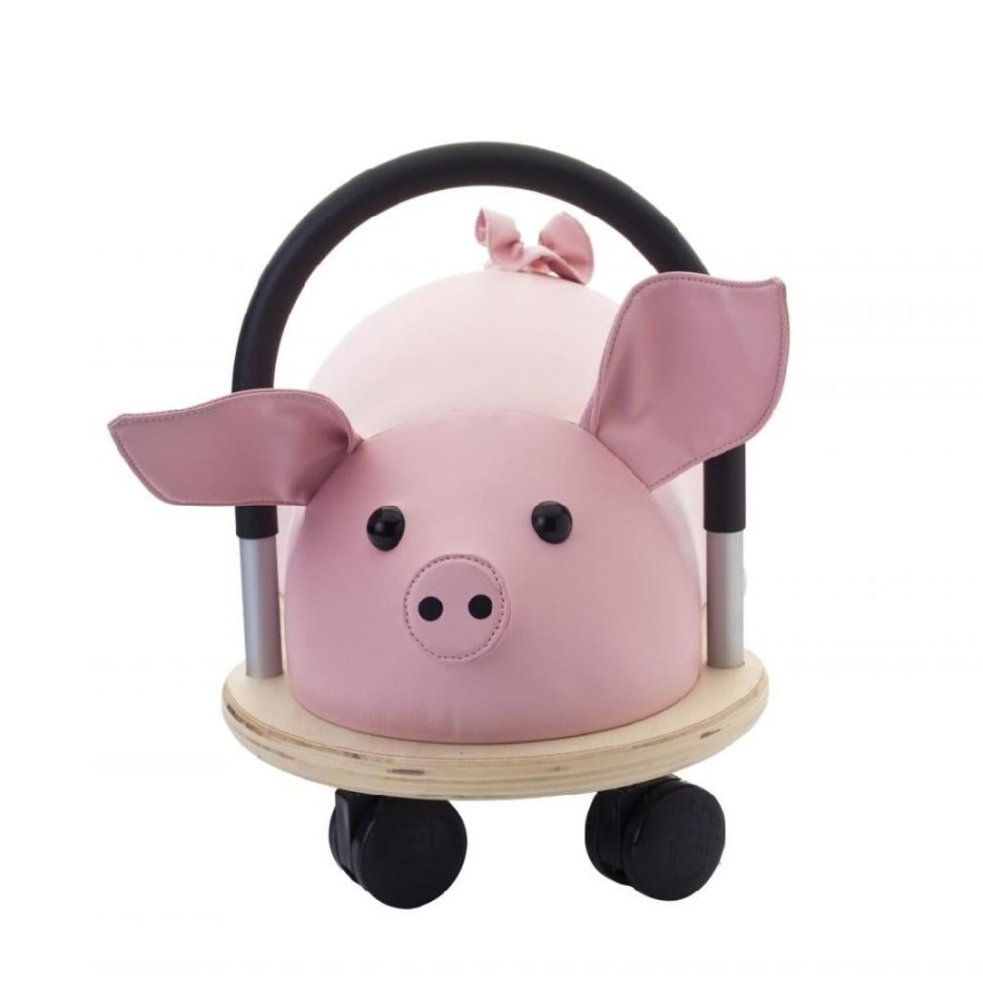 Wooden Toys Little Dreamers | Wheelybug Pig Small