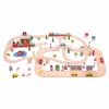 Wooden Toys Little Dreamers | Bigjigs City Road & Railway Set