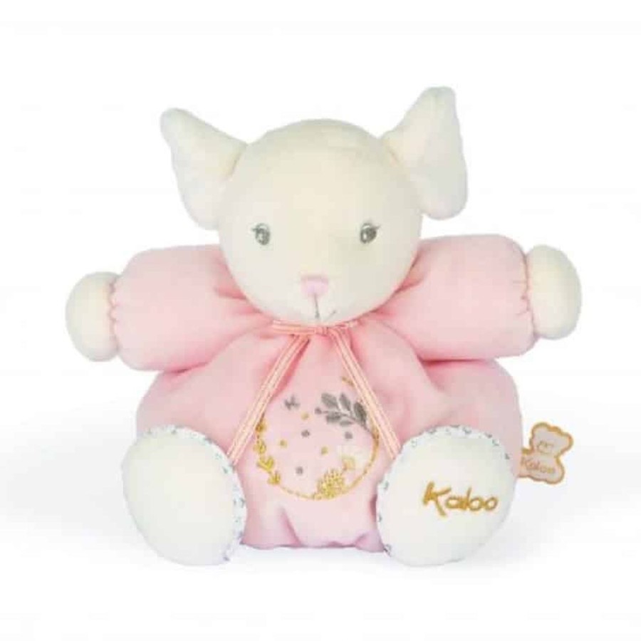 Gifts Little Dreamers | Kaloo Chubby Mouse Pink Small