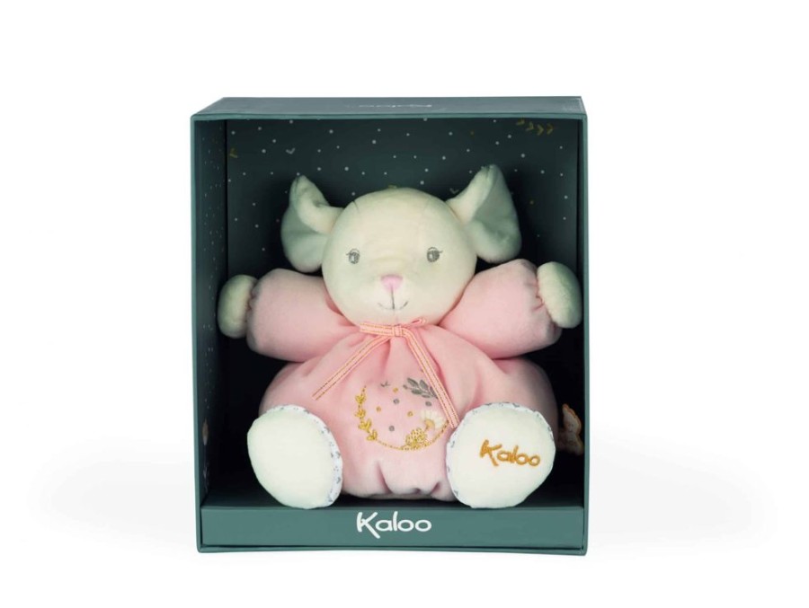 Gifts Little Dreamers | Kaloo Chubby Mouse Pink Small