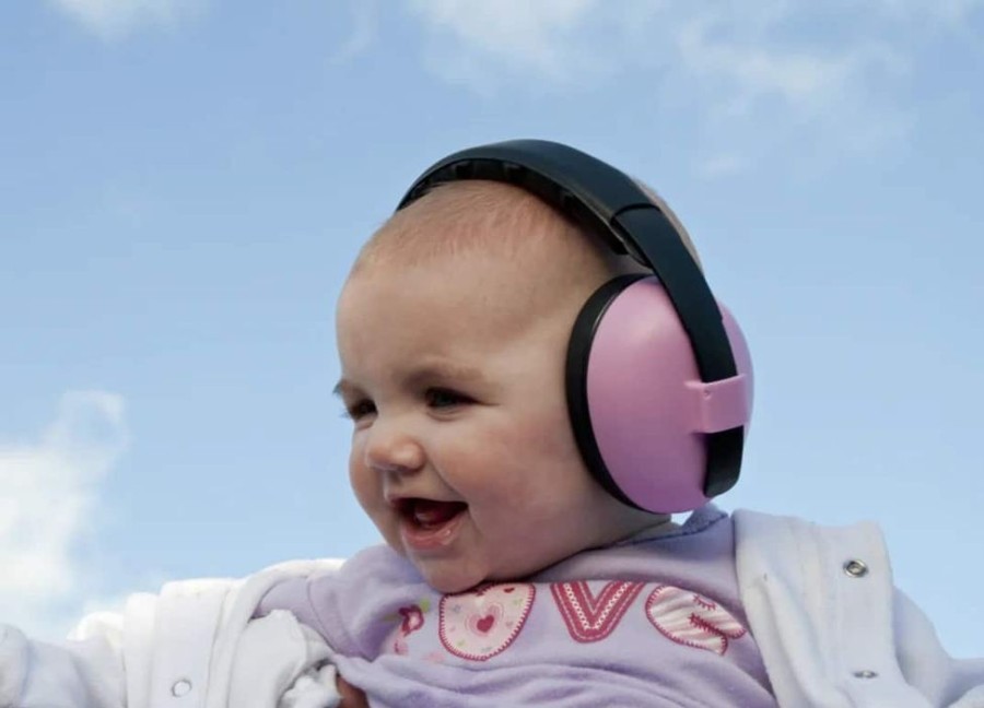 At Home Little Dreamers | Banz Baby Ear Muffs 3 Months To 2 Years Lagoon Pink