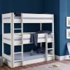 Kids Rooms Little Dreamers | Trio Bunk Bed Surf White