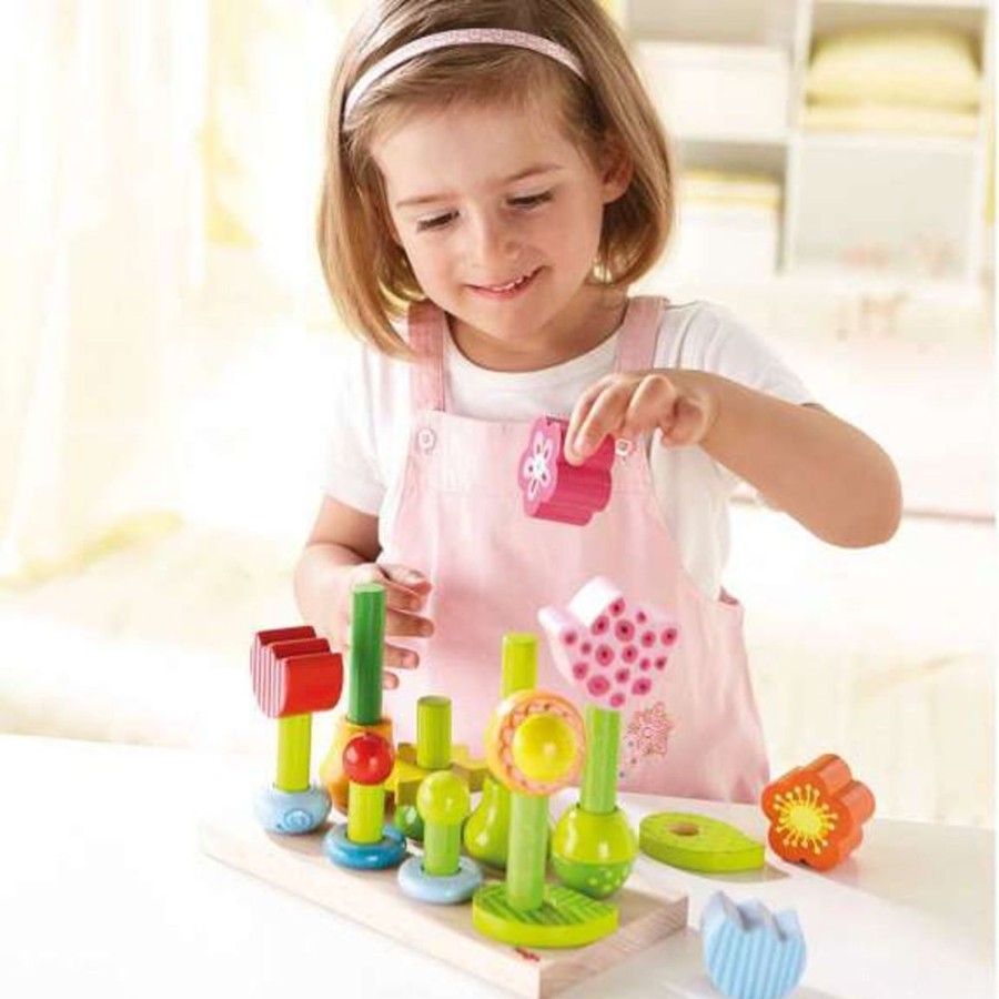 Wooden Toys Little Dreamers | Haba Floral Garden Pegging Game