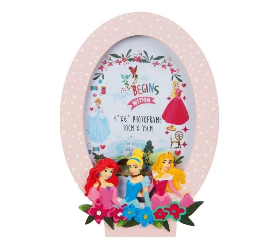 Gifts Little Dreamers | Disney Princess Ariel Cinderella Aurora Photo Frame