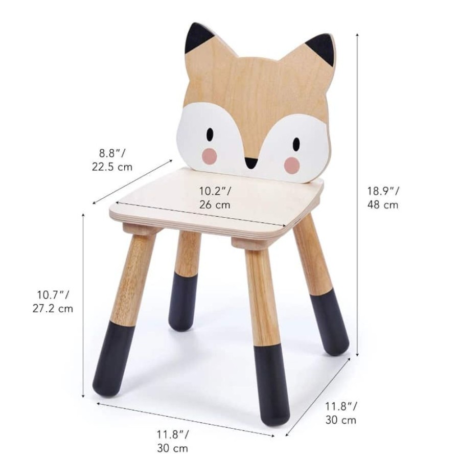 Accessories Little Dreamers | Tenderleaf Forest Fox Chair