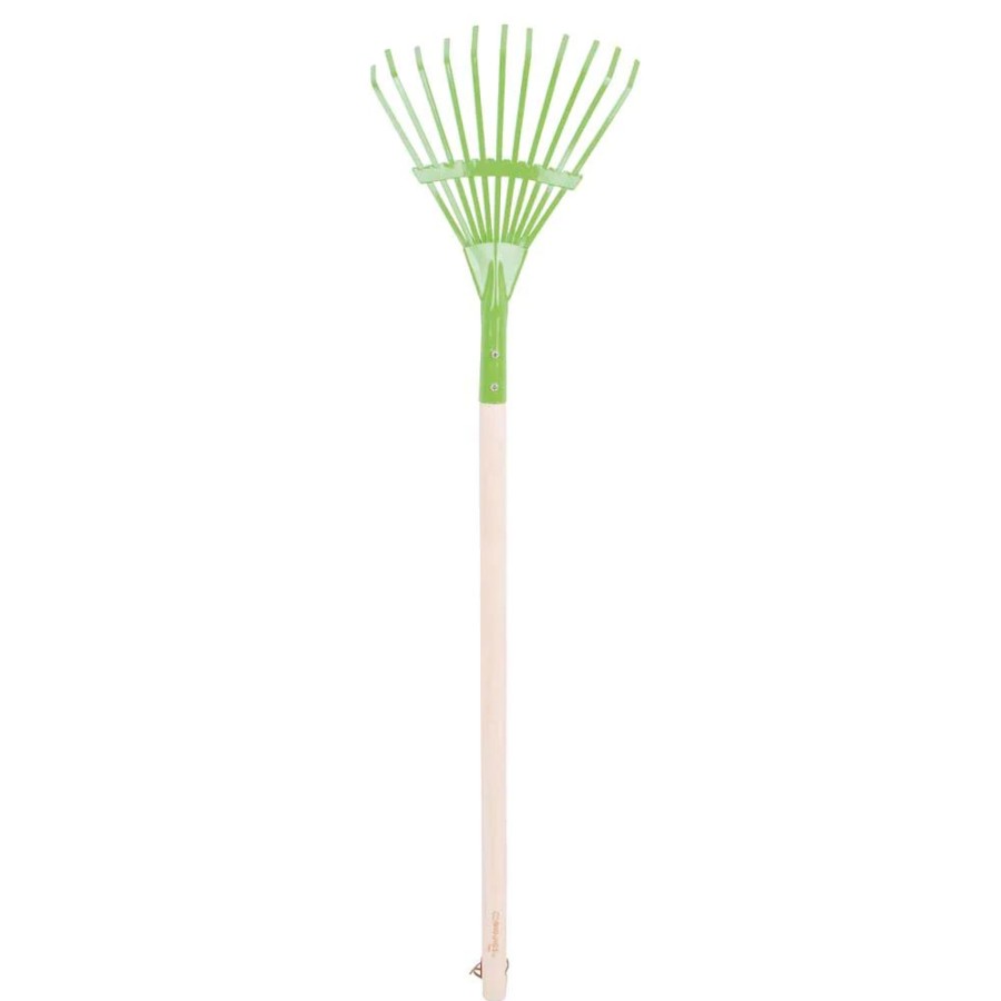 Outdoor Fun Little Dreamers | Bigjigs Long Handled Leaf Rake