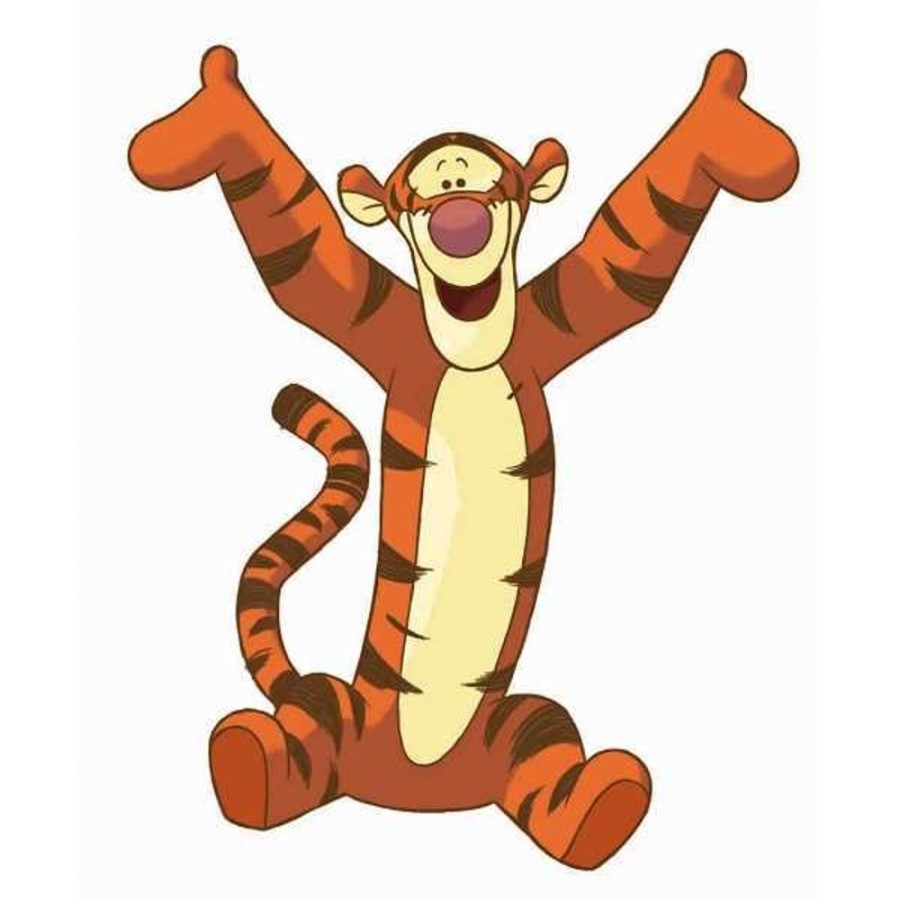 Accessories Little Dreamers | Roommates Disney Tigger Giant Wall Stickers