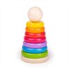 Wooden Toys Little Dreamers | Bigjigs First Rainbow Stacker