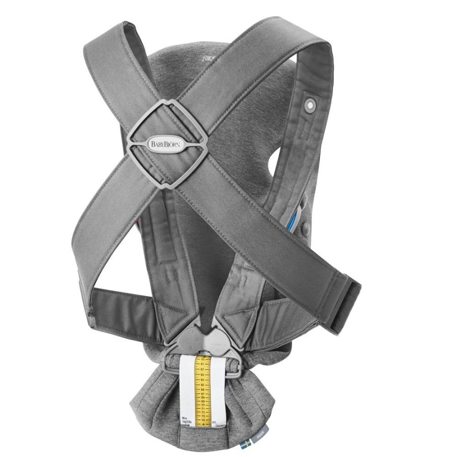 Out & About Little Dreamers | Babybjorn Baby Carrier Mini 3D Jersey Dark Grey