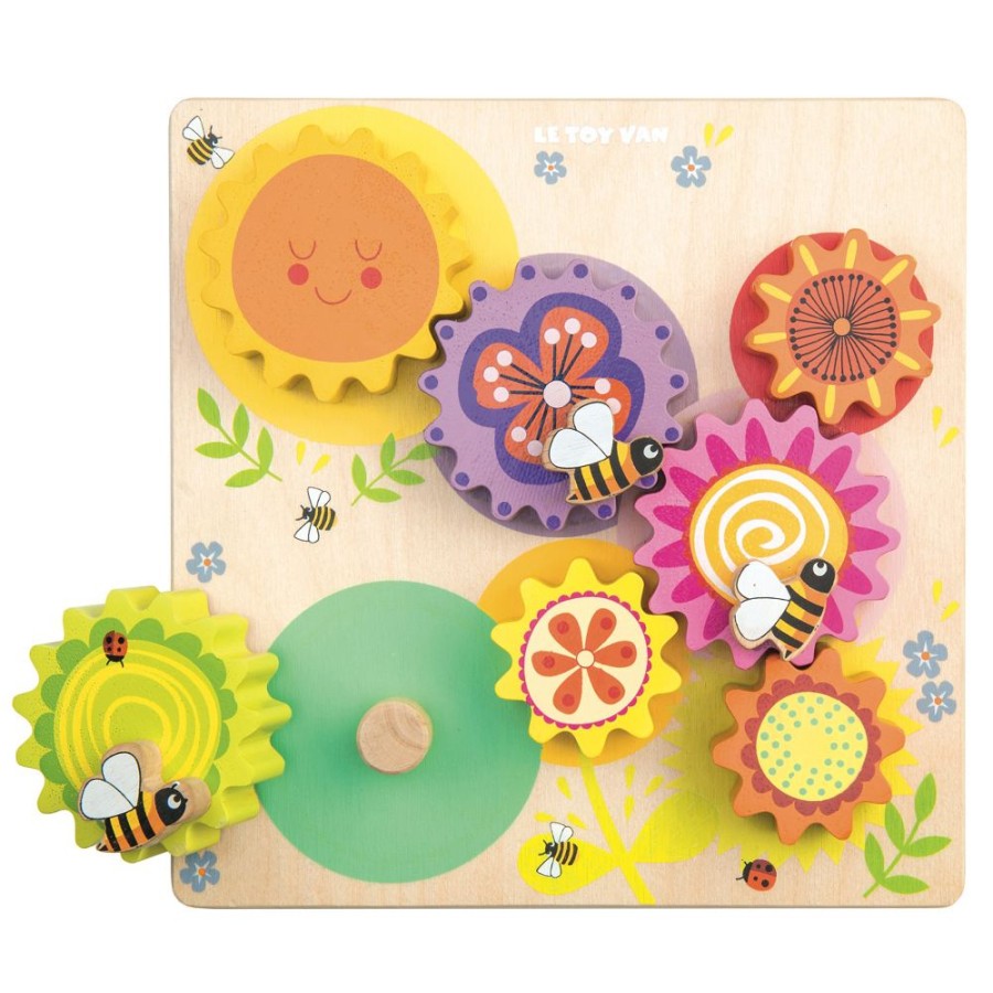 Wooden Toys Little Dreamers | Le Toy Van Gears & Cogs 'Busy Bee Learning'