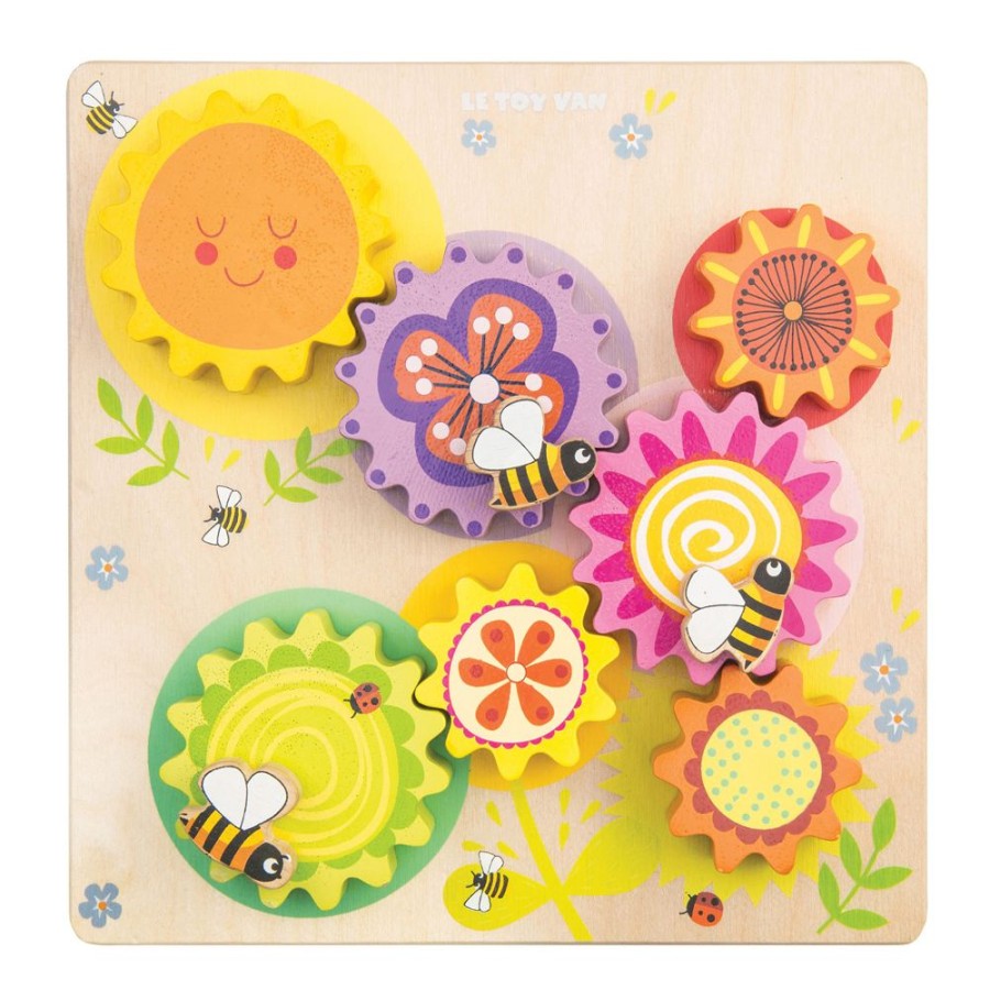 Wooden Toys Little Dreamers | Le Toy Van Gears & Cogs 'Busy Bee Learning'