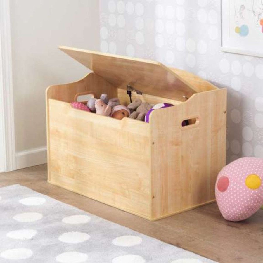 Wooden Toys Little Dreamers | Kidkraft Austin Toy Box - Natural