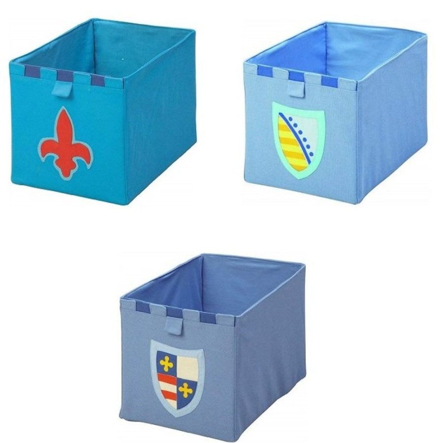 Accessories Little Dreamers | Haba Knight Storage Bin Set