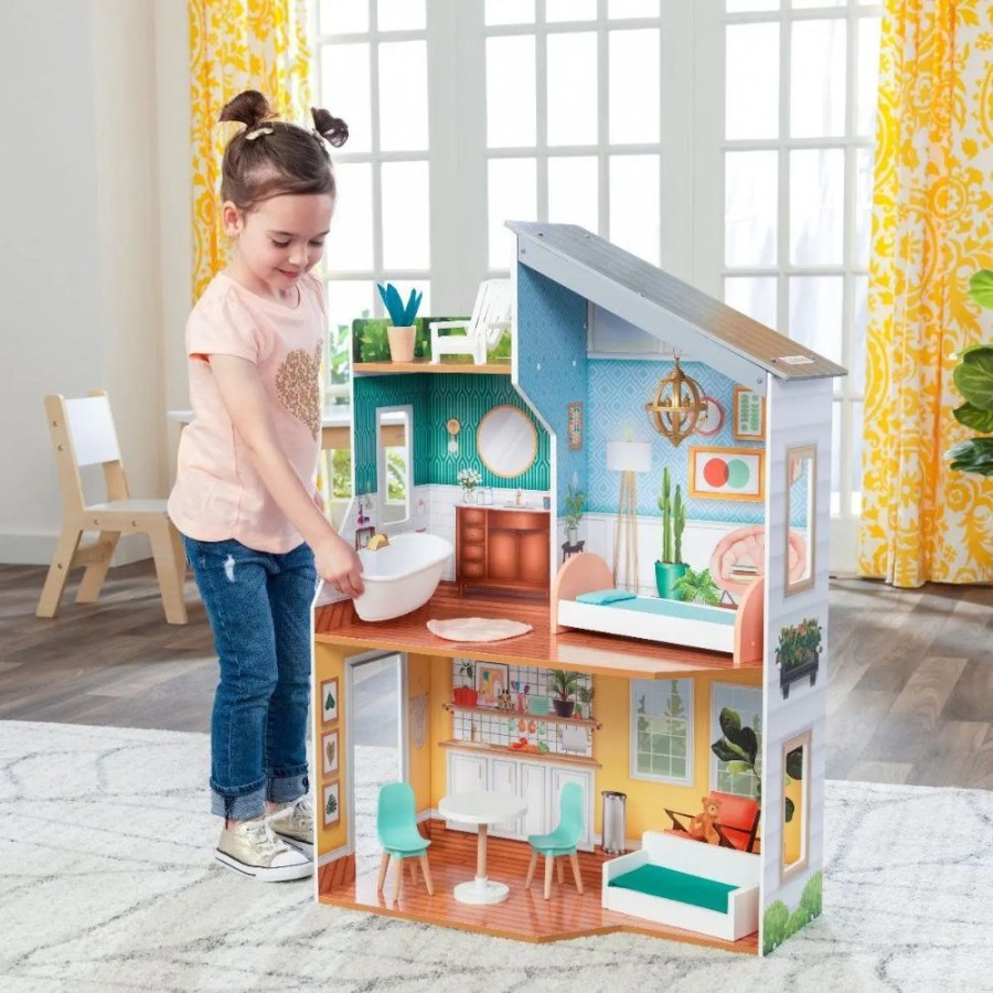 Wooden Toys Little Dreamers | Kidkraft Emily Doll House