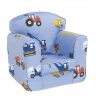 Accessories Little Dreamers | Kids Armchair - Toy Trucks