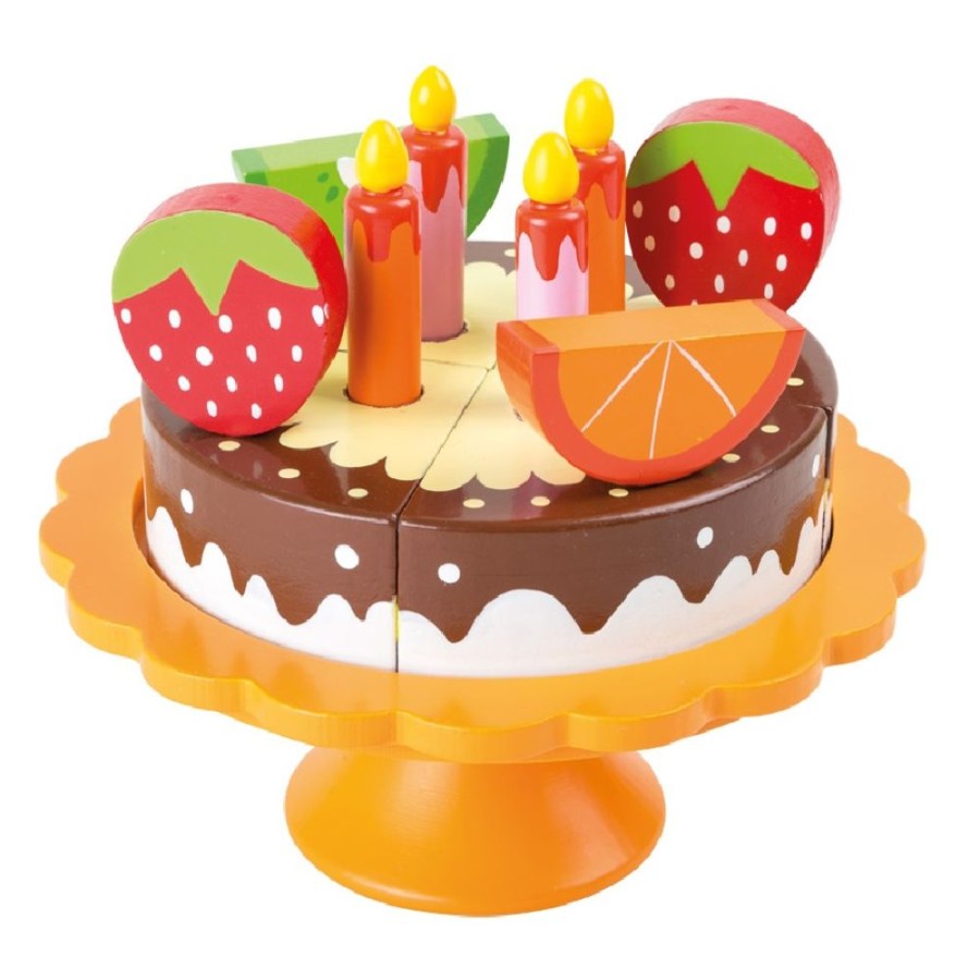 Wooden Toys Little Dreamers | Chocolate Surprise Birthday Cake