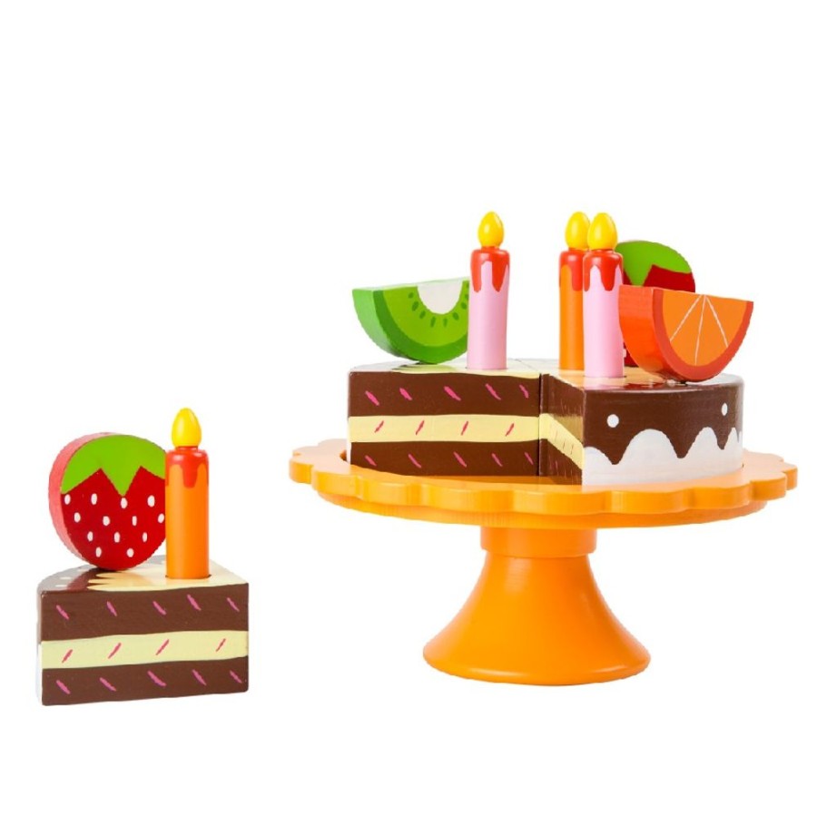 Wooden Toys Little Dreamers | Chocolate Surprise Birthday Cake