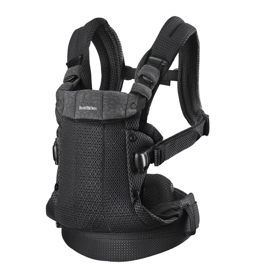 Out & About Little Dreamers | Babybjorn Baby Carrier Harmony 3D Mesh - Black