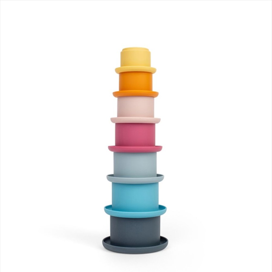 Wooden Toys Little Dreamers | Bigjigs Stacking Cups