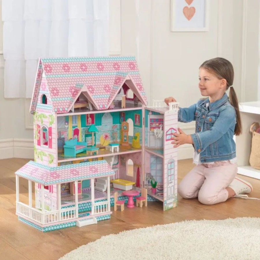 Wooden Toys Little Dreamers | Kidkraft Abbey Manor Dollhouse