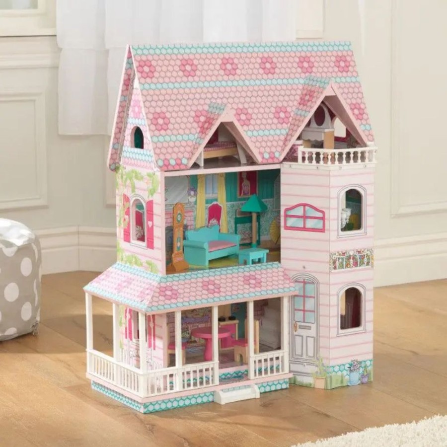 Wooden Toys Little Dreamers | Kidkraft Abbey Manor Dollhouse