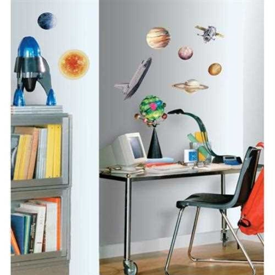 Accessories Little Dreamers | Roommates Space Travel Wall Decals