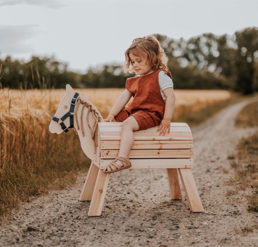 Outdoor Fun Little Dreamers | Outdoor Wooden Horse Small