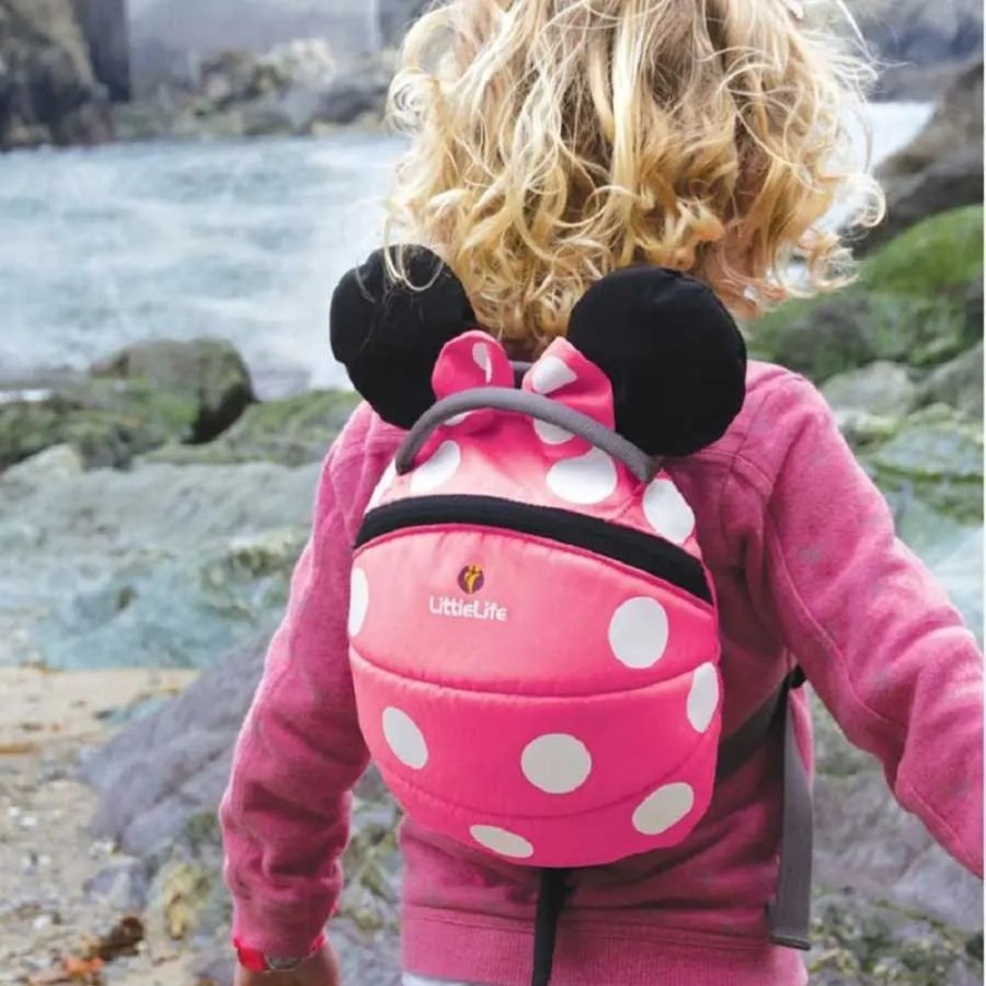 Out & About Little Dreamers | Littlelife Disney Pink Minnie Mouse Kids Backpack