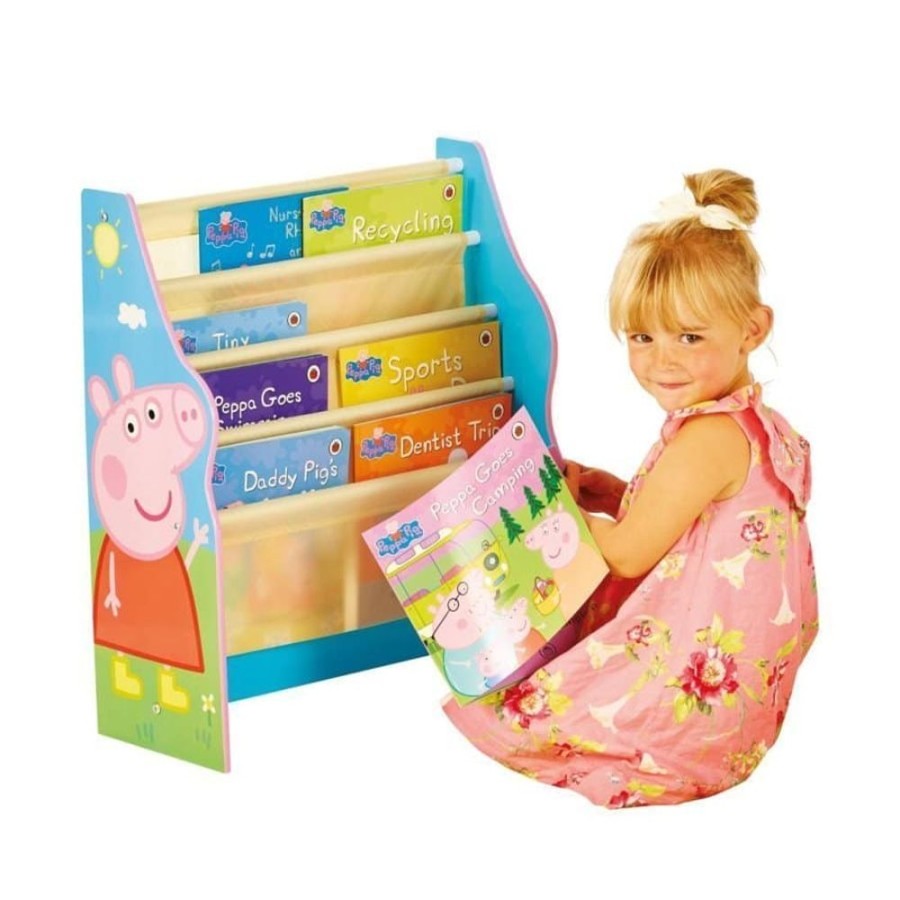 Accessories Little Dreamers | Peppa Pig Book Sling Bookcase